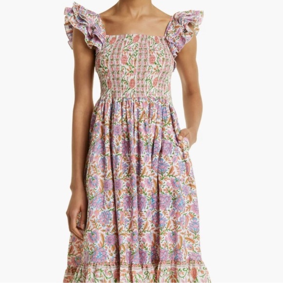 NWOT MILLE Olympia smock dress size small - Picture 8 of 9